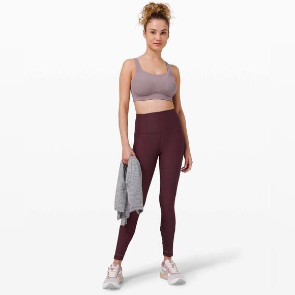 lululemon athletica Other - Lululemon Run Times Bra *High Support, B–E Cups in Lunar Rock Size 38DD.